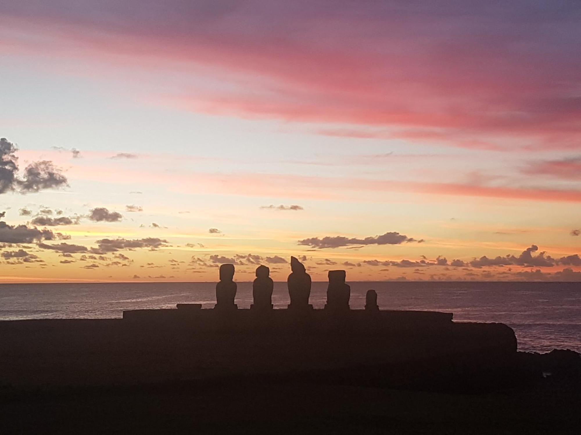 Cabañas Isla de Pascua Hanga Roa Exterior foto